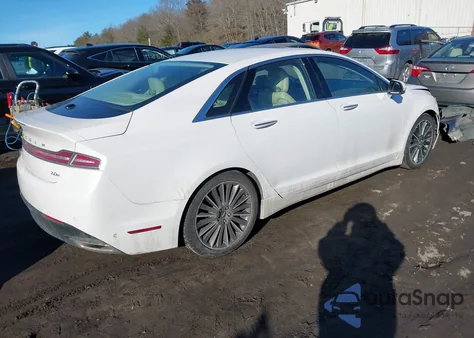 2013 Lincoln Mkz Hybrid из США, поврежденный, VIN 3LN6L2LU9DR824334